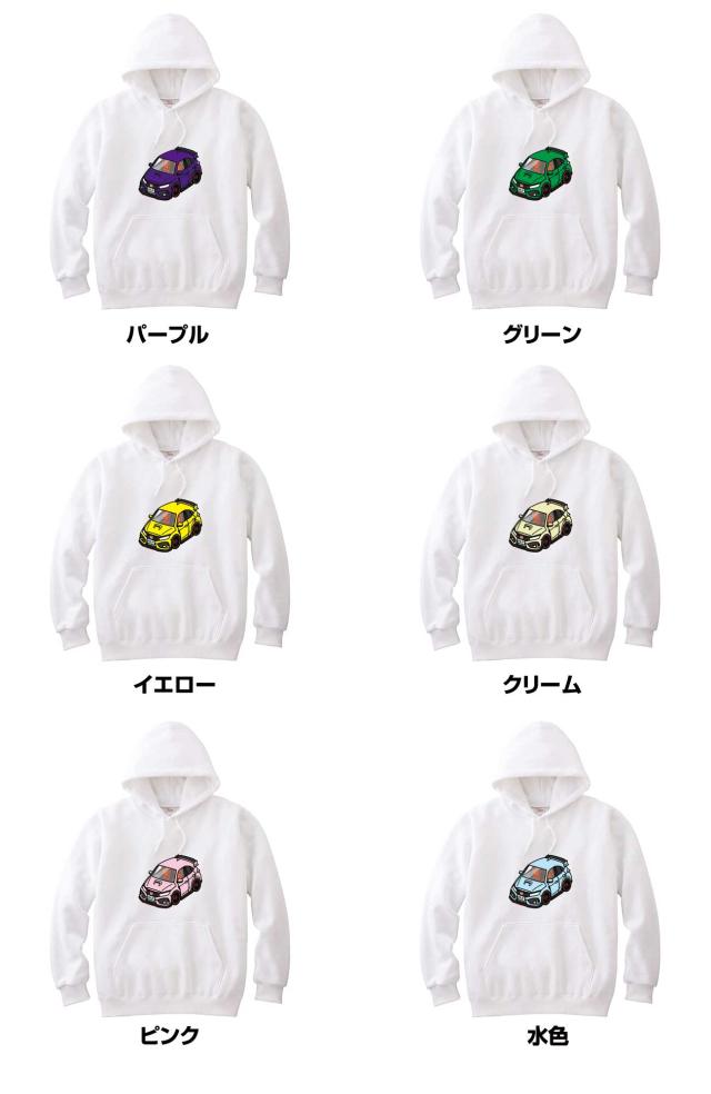 MKJP パーカー 車好き プレゼント 車 メンズ 誕生日 彼氏 イベント クリスマス 男性 シンプル かっこいい トヨタ エスティマ50 GSR・ACR 後期 送料無料の通販は