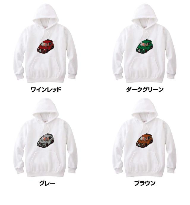 MKJP パーカー 車好き プレゼント 車 メンズ 誕生日 彼氏 イベント クリスマス 男性 シンプル かっこいい トヨタ エスティマ50 GSR・ACR 後期 送料無料の通販は