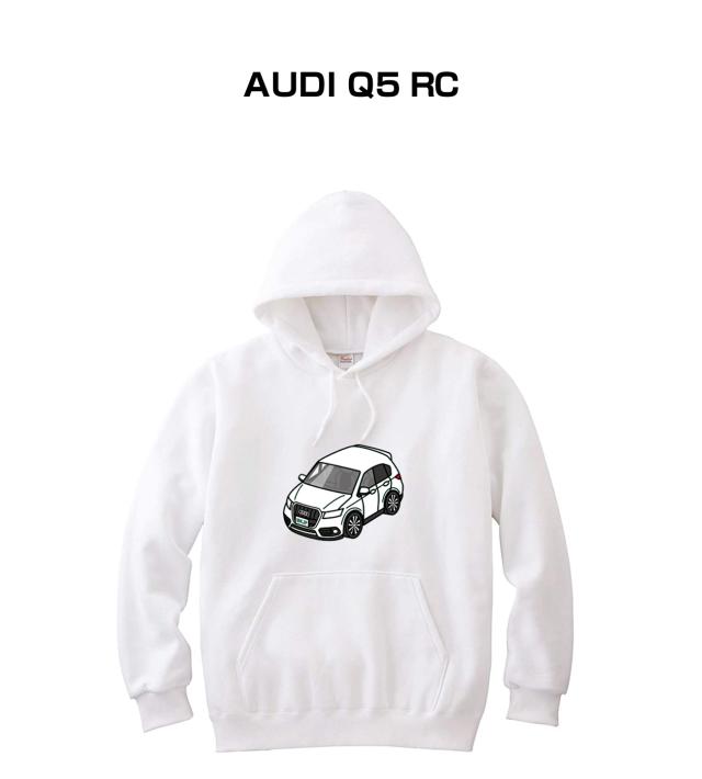 MKJP パーカー 車好き プレゼント 車 メンズ 誕生日 彼氏 イベント クリスマス 男性 シンプル かっこいい 外車 AUDI Q5 RC 送料無料の通販は 7,800円