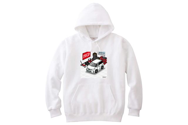 MKJP パーカー 車好き プレゼント 車 メンズ 誕生日 彼氏 イベント クリスマス 男性 シンプル かっこいい トヨタ エスティマ50 GSR・ACR 後期 送料無料の通販は