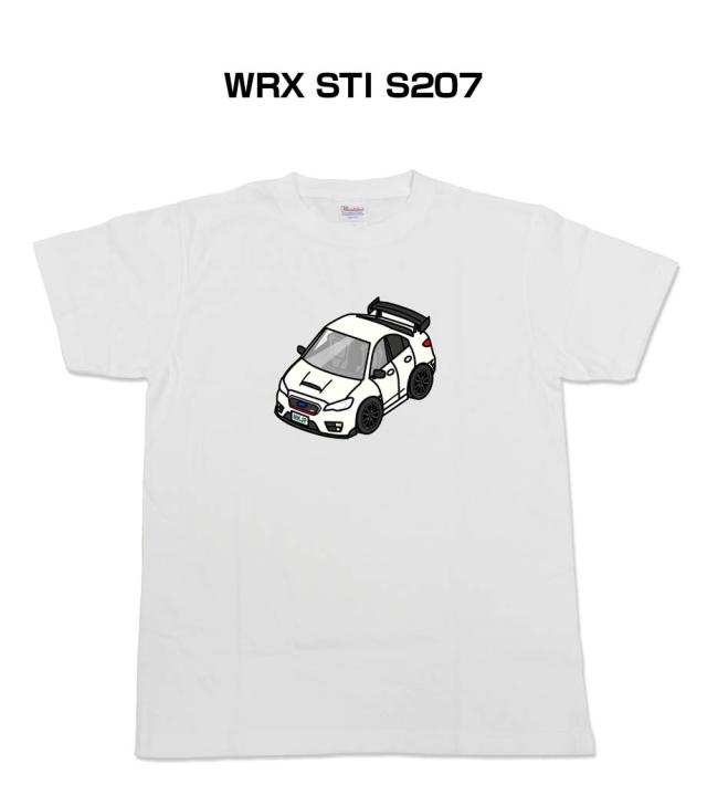 MKJP かわカッコいい Tシャツ スバル WRX STI S207 送料無料の通販は