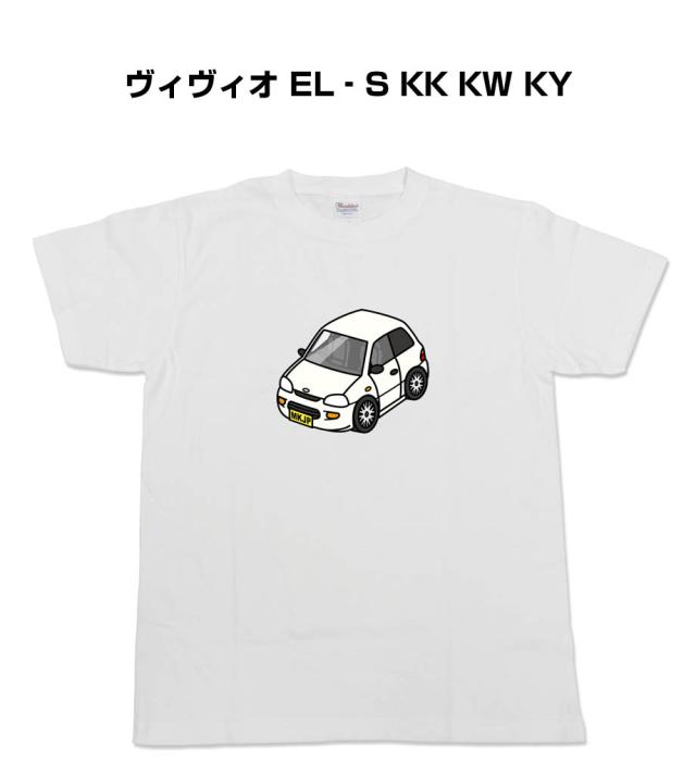 MKJP かわカッコいい Tシャツ スバル ヴィヴィオ EL‐S KK KW KY 送料無料の通販は