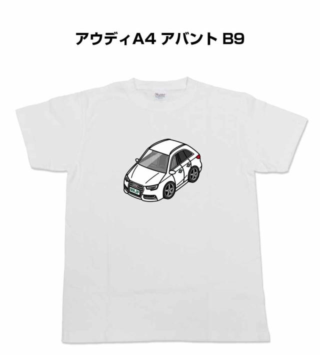 MKJP かわカッコいい Tシャツ 外車 アウディA4 アバント B9  送料無料の通販は