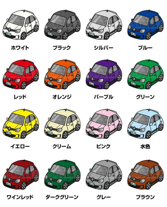 スマートキーケース 車 メンズ 彼氏 車好き 男性 納車 プレゼント 祝い 外車 ルノー トゥインゴ AH  送料無料の通販は