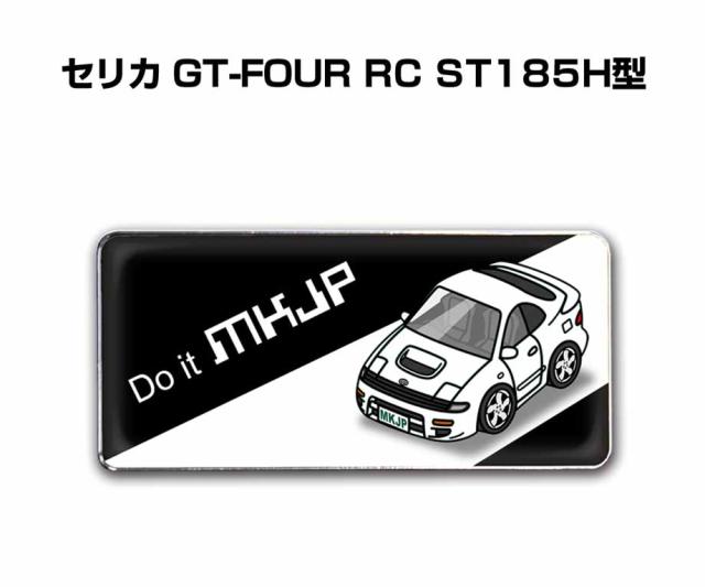 車種別エンブレム 2個入り H25mm×W55mm トヨタ セリカ GT-FOUR RC