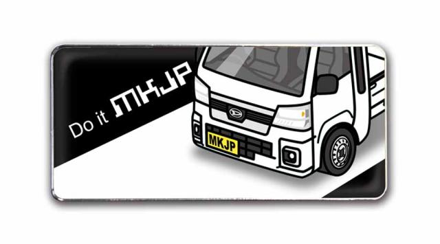 最終価格⭐︎ジョンヒョン　山荷葉　& Op2 セット 車種別エンブレム 2個入り H25mm×W55mm ダイハツ ハイゼット