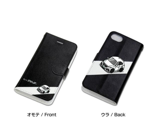 MKJP iPhoneケース スマホケース 手帳タイプ ホンダ シビック FK7 送料