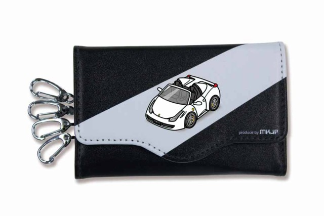 魅了 MKJP キーケース かわいい かっこいい イラスト プレゼント 車 キーケース
