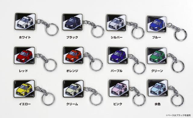 車種別かわカッコいい キーホルダー トヨタ カローラ クロス ZSG10