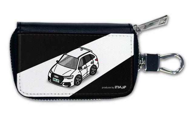 スマートキーケース 車 メンズ 彼氏 車好き 男性 納車 プレゼント 祝い 外車 アウディA6 アバント C8  送料無料の通販は