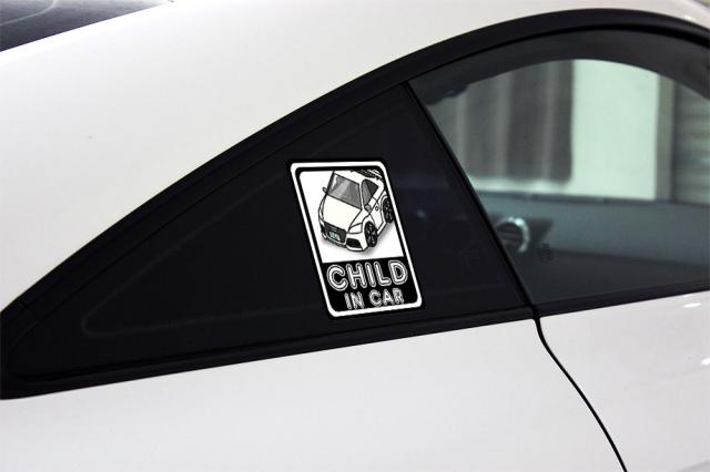 MKJP CHILD IN CAR ステッカー 2枚入り スバル インプレッサ スポーツ