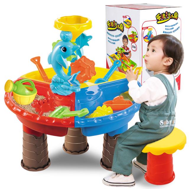 1セット子供のビーチテーブルの砂の遊びのおもちゃのセット赤ちゃんの水の砂の浚渫ツールの色のランダムの通販はau Pay マーケット キキ屋