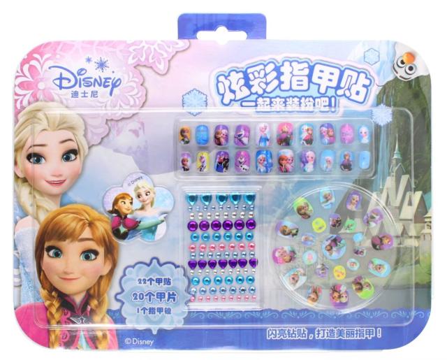 赤ちゃんの子供の女の子のおもちゃギフトメイクアップグッズアート装飾のためのプリンセスネイルステッカーの通販はau Pay マーケット Au Wowma キキ屋