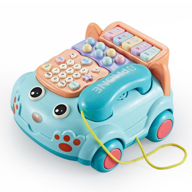 子供シミュレーション電話玩具子供電気音楽電話ふりプレイサウンド学習ミュージカル車のおもちゃの通販はau Pay マーケット キキ屋
