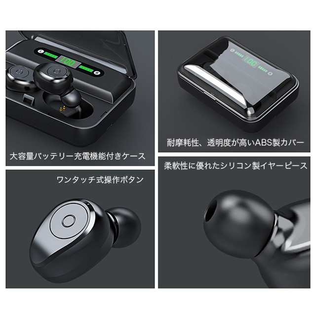 新作 Bluetooth イヤホン ワイヤレスイヤホン Bluetooth 5 0 スポーツ ヘッドフォン ブルートゥースイヤホン 充電式 高音質 片耳 両耳 通の通販はau Pay マーケット ｓｓｓ