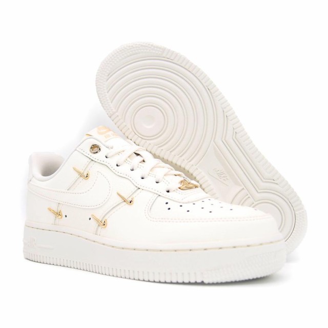 ナイキ ウィメンズ エアフォース ワン 1 07 LX セイル/セイル-メタリックゴールド NIKE WMNS AIR FORCE 1 07 LX  SAIL/SAIL-METALLIC GOLD｜au PAY マーケット