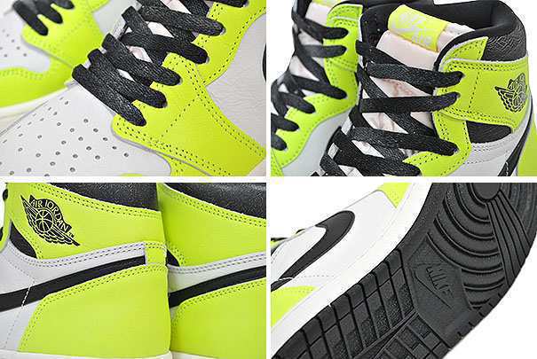 ナイキ エアジョーダン 1 レトロ ハイ オージー】NIKE AIR JORDAN 1 RETRO HIGH OG volt/black-