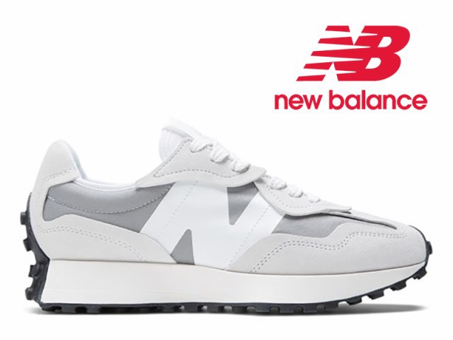 NEW BALANCE U327W ED GRAYニューバランス 327 ホワイト/グレー 白/灰色 レディース スニーカーの通販は