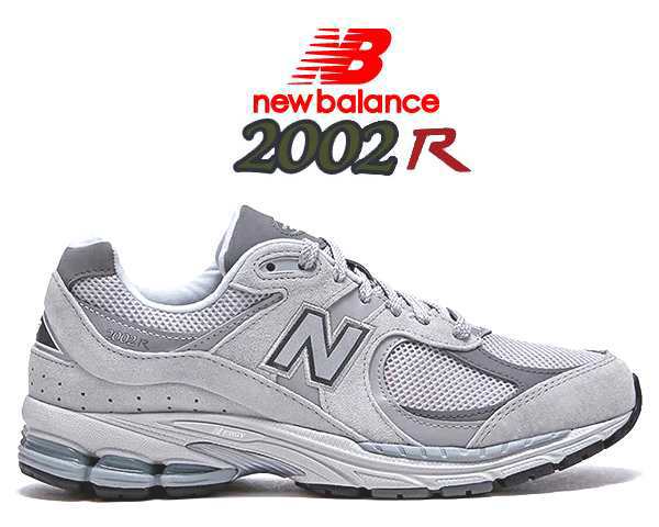 NEW BALANCE ML2002R0 width D GRAY グレー スニーカー ABZORB N-ERGY ウィズ D GREY ピッグスキンスエード メッシュ 2002 グレー ホワイの通販は