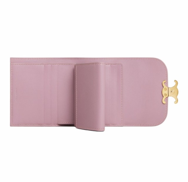 CELINE セリーヌ スモールトリオンフウォレット 財布 ピンク CELINE セリーヌ スモールトリオンフウォレット 財布 ピンク