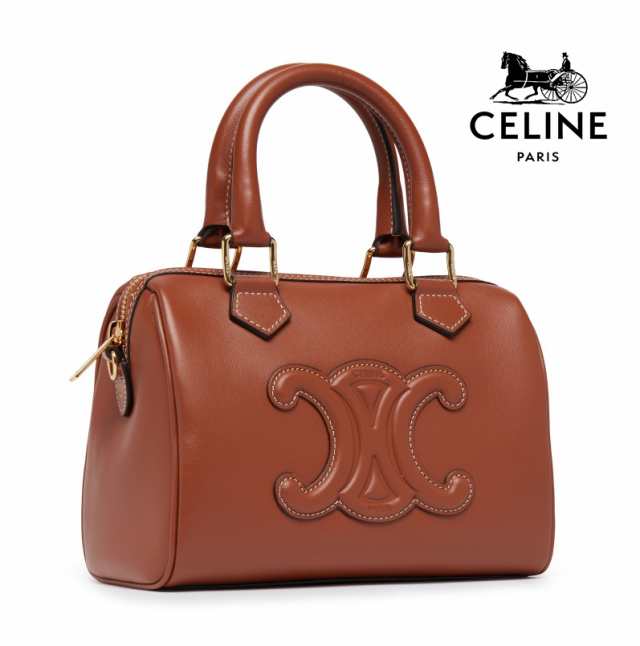 セリーヌ CELINE ショルダーバッグ トリオンフ キルティング ブラック 