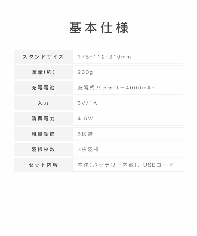 扇風機 卓上 クリップ扇風機 充電式クリップファン LEDライト 小型扇風機 5段風量 壁掛け・据え置き2WAY 大容量バッテリー ハンディ 強力