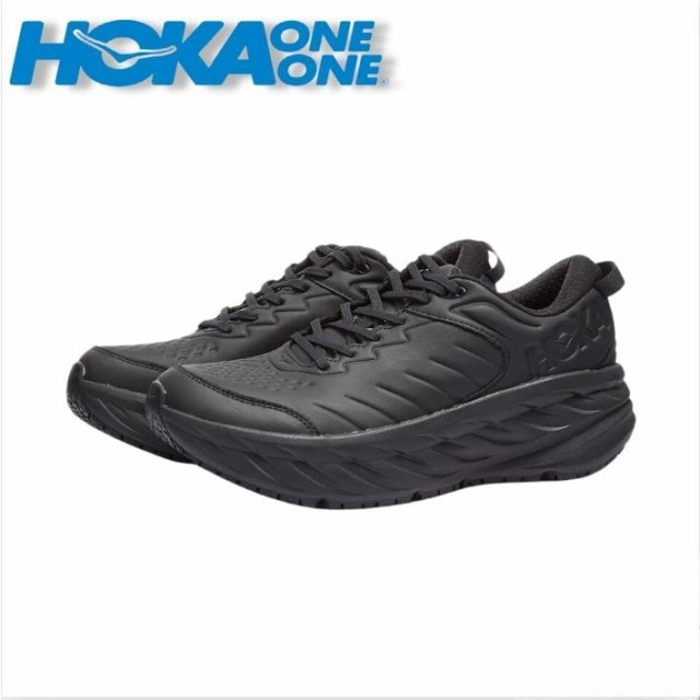 ホカオネオネ メンズ スニーカー シューズ HOKA ONE ONE Bondi SR Black & Black [並行輸入品]