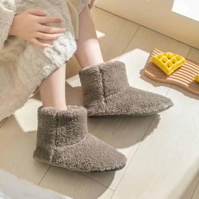 ルームシューズ スリッパ 冬用 秋 冬 メンズ レディース もこもこ あったか 室内履き ルームブーツ 冷え性 防寒 洗える 滑り止め 防音 上靴 ムートン カップル ユニセックス 暖かい の通販は