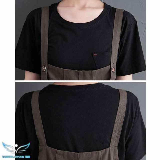 パンツ 作業ズボン サロペット オーバーオール レディース ゆったり ソ ワークパンツ つなぎ 作業服 カジュアル　ワークマン デニム オールインワン 春 秋 冬 の通販は