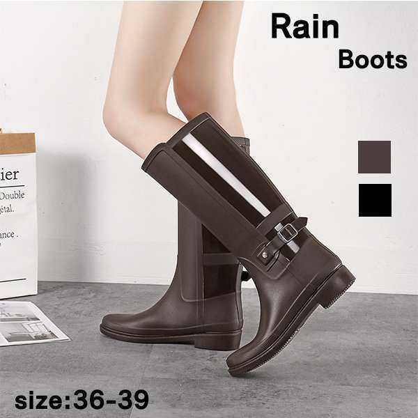 送料無料 レインブーツ レディース ロング 軽量 軽い おしゃれ 雨 雪 長靴 通勤 防水 雨靴 園芸 ブーツ 作業 アウトドア