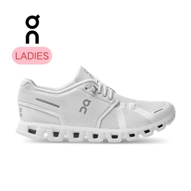 On（オン）Cloud 5 クラウド5 ランニング シューズ スニーカー タウンユース All White [並行輸入品]