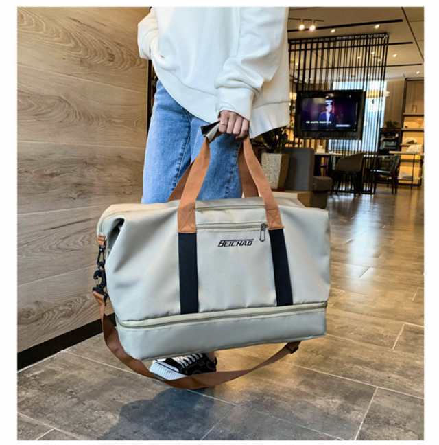 ボストンバッグ レディース メンズ 旅行バッグ 大容量 4WAY 旅行カバン 入院バッグ キャリーオンバッグ 防水 軽量 折りたた_9