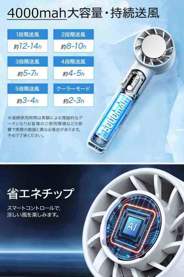 ハンディファン 冷却プレート 扇風機 小型 ハンディ扇風機 ハンディクーラー 手持ち扇風機 ミニ扇風機 携帯扇風機 クーラー 卓上 携帯
