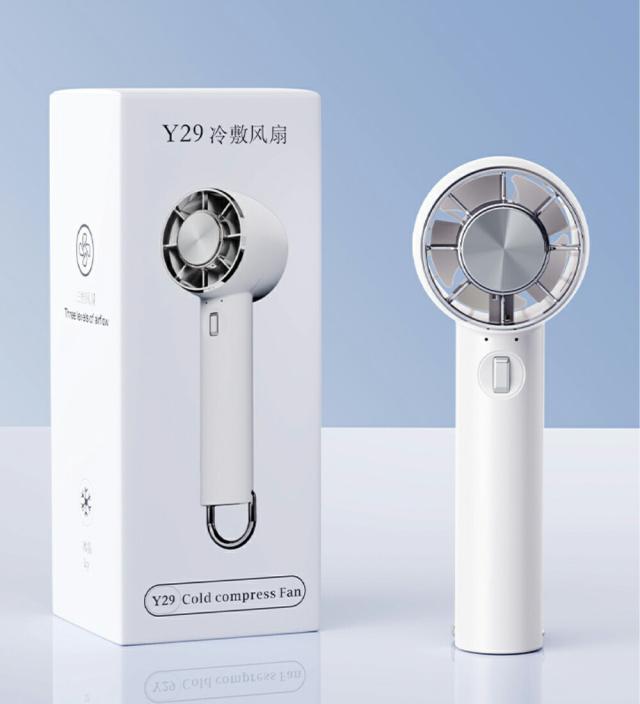 ハンディファン 卓上扇風機 冷却プレート ハンディファン 3段階 携帯扇風機 ハンディ 静音 強風 充電式 コードレス アウトドア 冷風扇