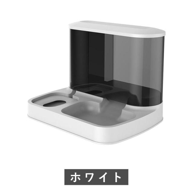 ペット用 自動給餌器 給水器 猫 犬 犬猫お留守番対応 エサやり 餌入れ 水飲み器 大容量 ペット用の給水機 餌やり器_1
