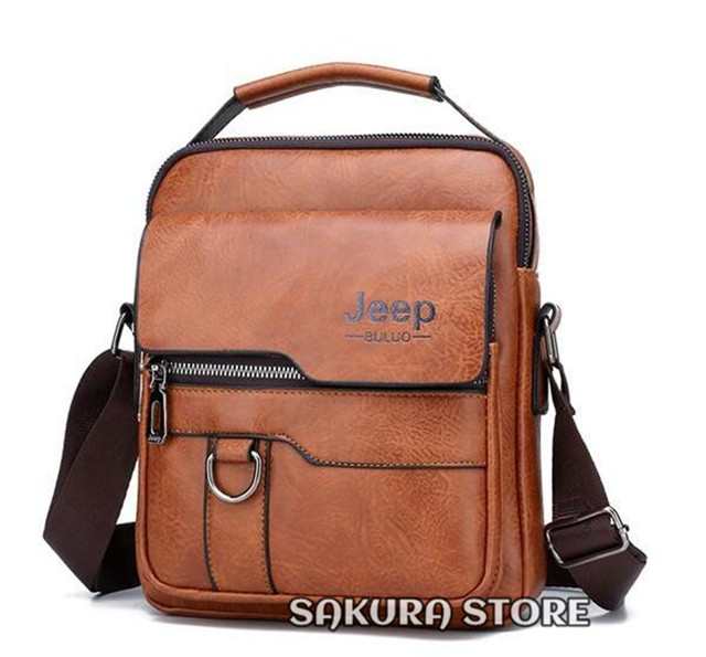 ショルダーバッグ メンズ 2WAY ハンドバッグ 防水 メッセンジャーバッグ 3WAY 斜めかけバッグ ビジネスバッグ jeep 無地 ファッション おしゃれ_10