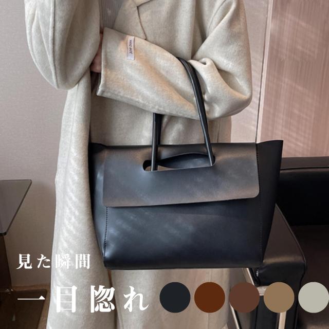 トートバッグ レディース ハンドバッグ バッグ 軽量 マザーズバッグ ハンドバッグ  しっかり自立する ショルダーバッグ  a4 サイズ 大きめ 多収納 カジュアル ポケット 無地 ファスナーで閉まる 軽くて大容量 おしゃれ かわいい シンプル  通勤バッグの通販は