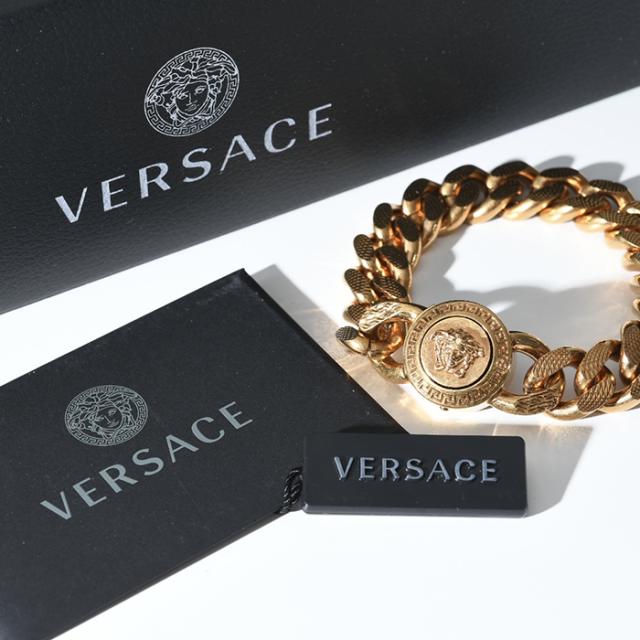 VIP価格☆【VERSACE】メタル メドゥーサ チェーン ブレスレット メドゥーサ チェーン ブレスレット ゴールド | VERSACE JP