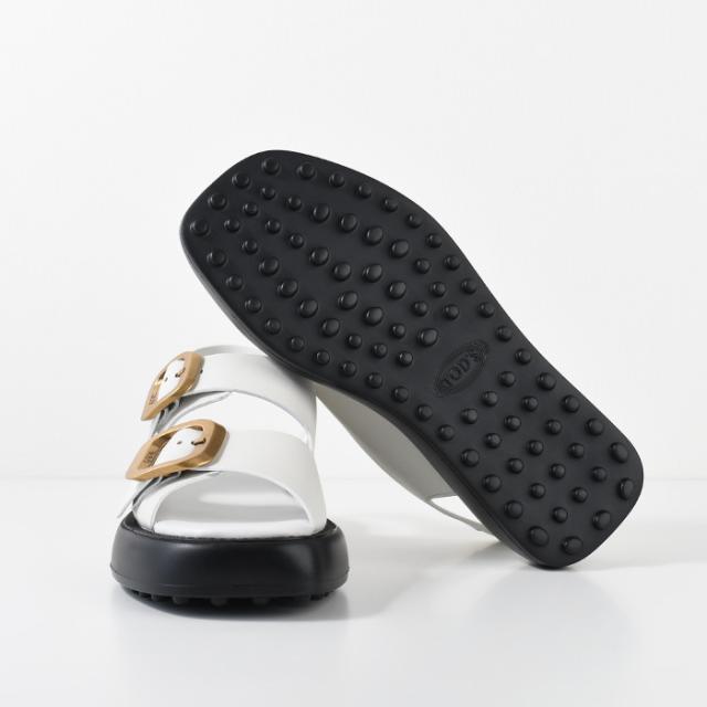 TODS トッズ シューズ 靴 レザー サンダル XXW11K0FH50GOC