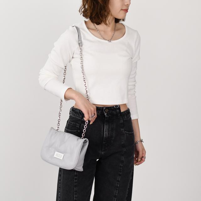【人気☆】マルジェラ ショルダーバッグ フラップ スモール Maison Margiela(メゾン マルジェラ)｜【UNISEX】Glam Slam