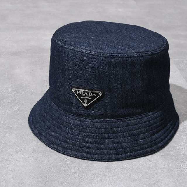 PRADA プラダ 帽子 バケハ トライアングルロゴ バケットHAT