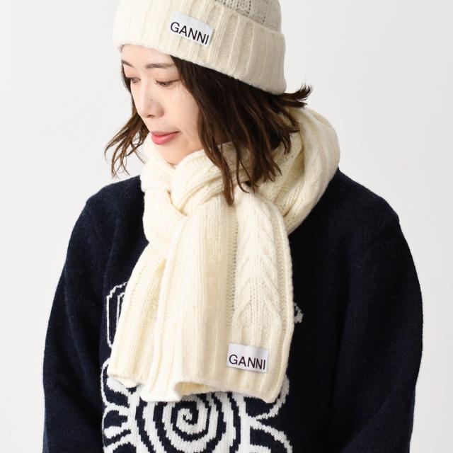 ganniマフラー マフラー | GANNI (Women/大きいサイズ）/ガニー | 三越