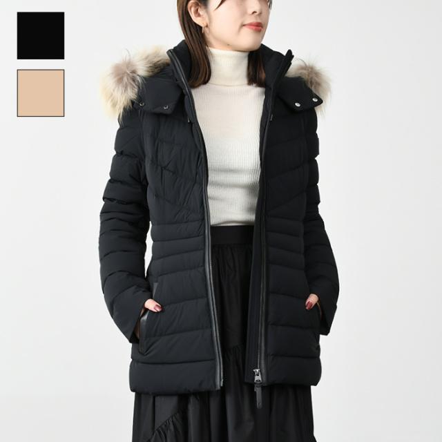 新品 マッカージュ ダブルフェイス ジャージーパーカー ブラック XS 黒 