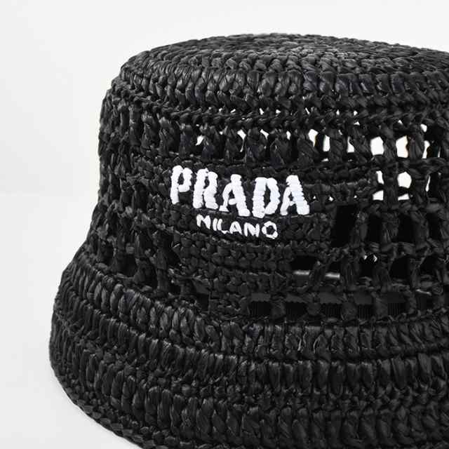 大人気】PRADA プラダ バケットハット ノベルティ 閉め切り