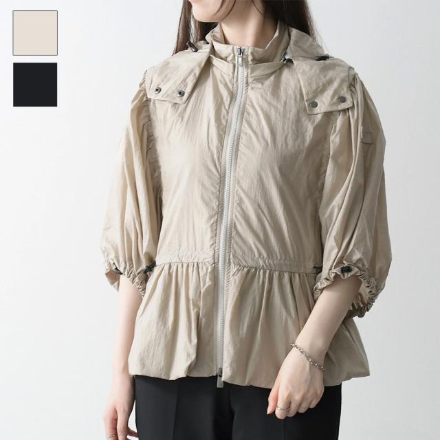 TATRAS タトラス アウター ベダ BEDA ブルゾン LTAT24S4944 L レディース ブラック ベージュ 春夏 ナイロン フード付き 軽量アウター ロゴ 人気 おすすめ プレゼントの通販は