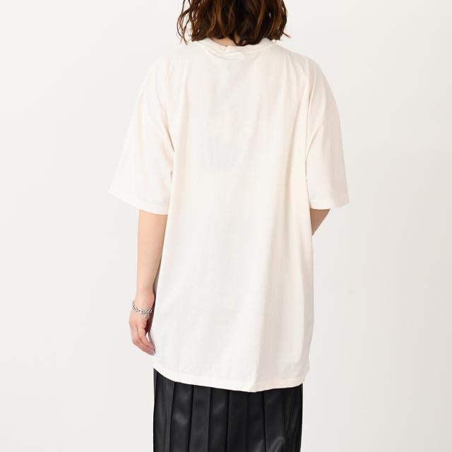 PRADA プラダ トップス ジャージー Tシャツ 3558A 12ZB レディース ベージュ F0018 コットン オーバーサイズ スポーティ シンプル カジュアル 人気 おすすめ PRADA プラダ トップス ジャージー Tシャツ 3558A 12ZB