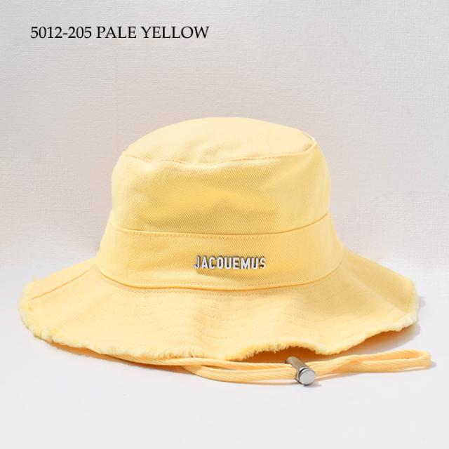JACQUEMUS イエローフリンジハット Yellow Hat with logo Jacquemus - Vitkac AS