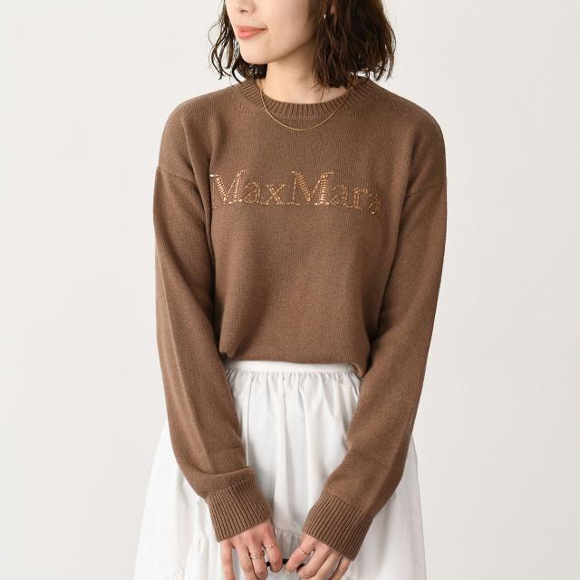 MaxMara マックスマーラ　カシミヤ100% 長袖セーター MaxMara カシミアセーター MAX MARA マックスマーラ カシミヤ100