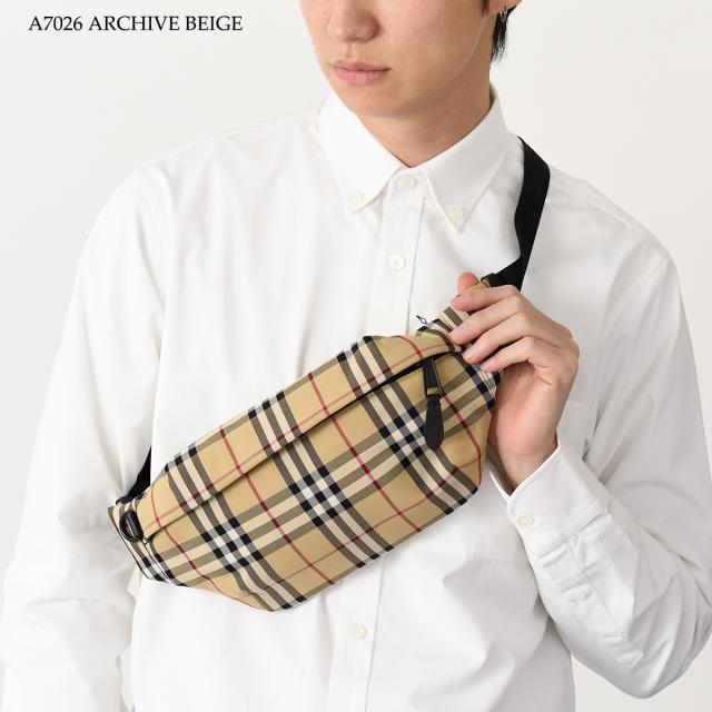BURBERRY バーバリー バッグ ボディバッグ ソニー ベルトバッグ 8084114 メンズ チェック クロスボディバッグ ウエストポーチの通販は BURBERRY バーバリー バッグ ボディバッグ ソニー ベルトバッグ 8084114 メンズ チェック クロスボディバッグ ウエストポーチの通販は