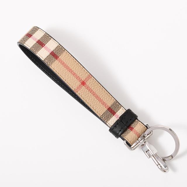 BURBERRY バーバリー  キーリング キーホルダー TBモノグラム キーリング 8066095 メンズ ユニセックス ベージュ チェックの通販は